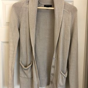 Banana Republic Casual Light Tan Cardigan